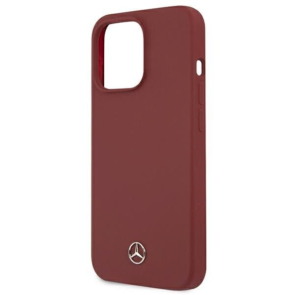Mercedes MEHCP13XSILRE iPhone 13 Pro Max 6,7" czerwony|red hardcase Silicone Line (Фото 6)