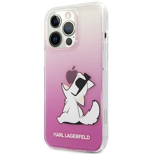 Karl Lagerfeld KLHCP14XCFNRCPI iPhone 14 Pro Max 6,7" hardcase różowy|pink Choupette Fun (Attēls 2)
