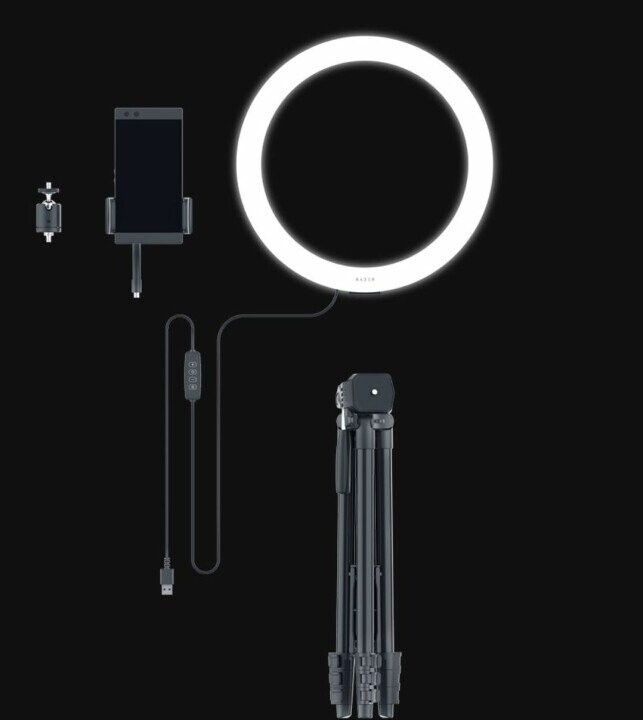 Razer Ring Light Warm White, Balanced White, Cool White, Black, LED Lamp (Attēls 6)