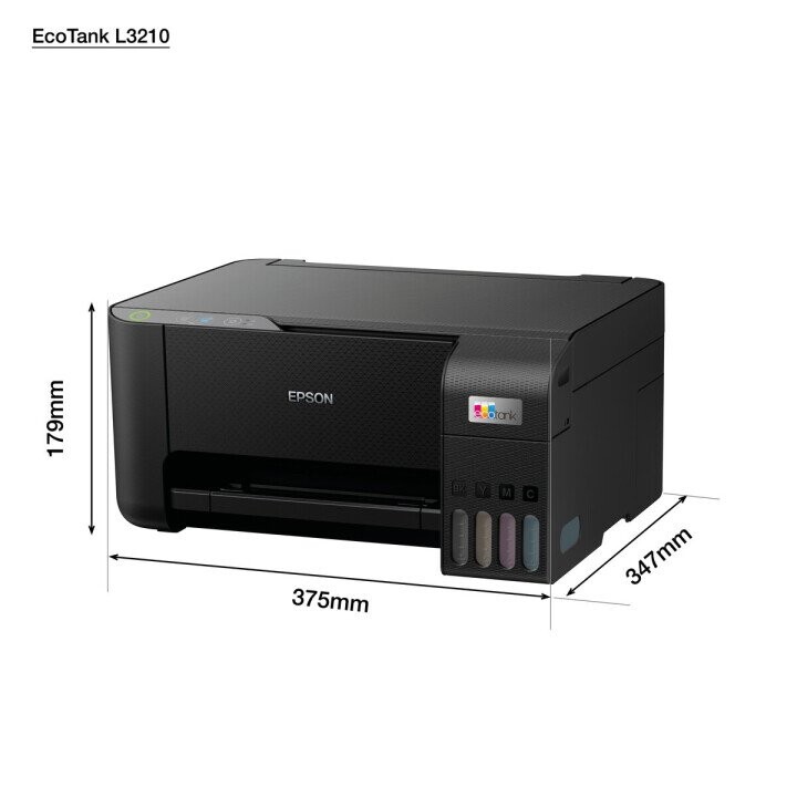 EPSON L3210 MFP ink Printer 3in1 print copy scan up to 10ppm (Attēls 2)