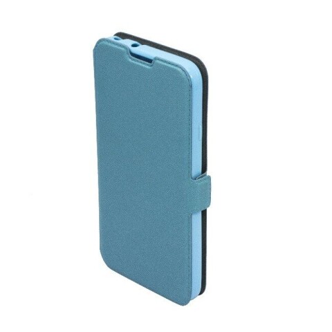 Telone Супер тонкий Чехол-книжка со стендом LG D722 Optimus G3 Mini Синий (Фото 3)