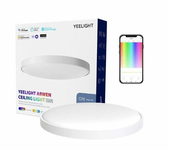 Yeelight LED Ceiling Light Arwen 550S 3500 lm, 50 W, 2700-6500 K, LED, 220-240 V (Attēls 4)
