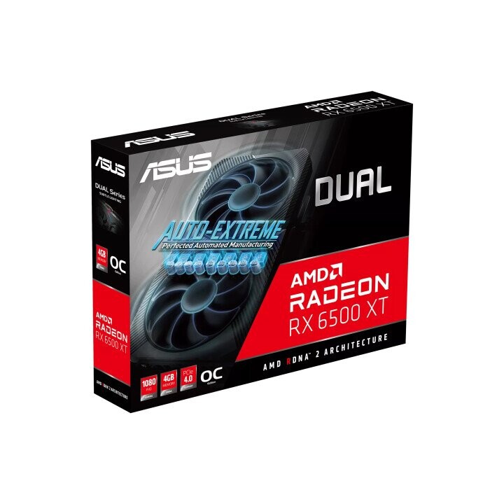 ASUS Dual Radeon RX 6500 XT OC Edition AMD 4 GB GDDR6 (Фото 5)