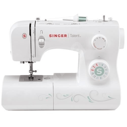 Sewing machine Singer Talent SMC 3321 White, Number of stitches 21, Number of buttonholes 1, Automatic threading (Attēls 4)