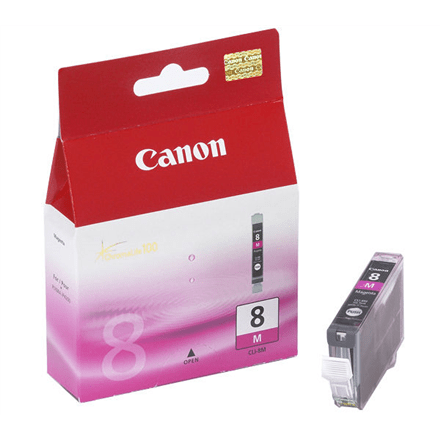 Canon CLI-8M Ink Cartridge, Magenta (Attēls 1)