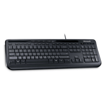 Microsoft ANB-00021 Wired Keyboard 600 Multimedia, Wired, Keyboard layout EN, 2 m, Black, English, 595 g (Attēls 2)