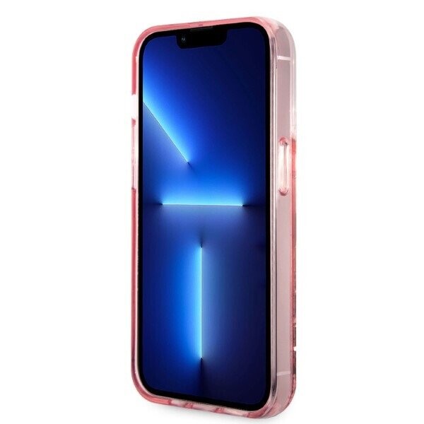 Karl Lagerfeld KLHCP14XLNKHCP iPhone 14 Pro Max 6,7" różowy|pink hardcase Glitter Karl Head (Attēls 5)