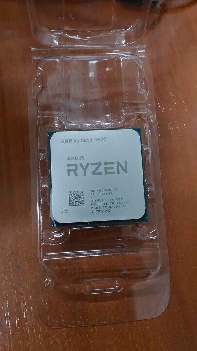 AMD Ryzen 5 3600 | 3.6 GHz | AM4 | Processor threads 12 | AMD | Processor cores 6 (Attēls 1)