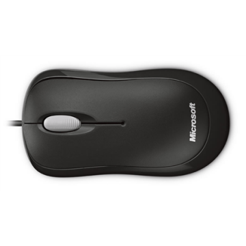 Microsoft 	4YH-00007 Basic Optical Mouse for Business 1.83 m, Black, USB (Фото 7)