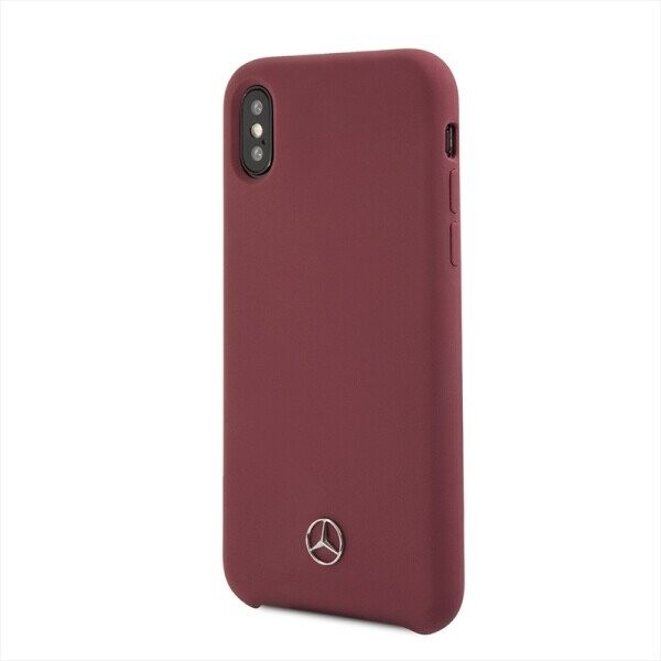 Mercedes MEHCPXSILRE iPhone X| Xs hard case czerwony|red (Attēls 2)
