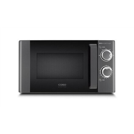 Caso Microwave oven 3307  M20 Ecostyle 20 L, Free standing, Rotary, 700 W, Black, Defrost function (Фото 1)