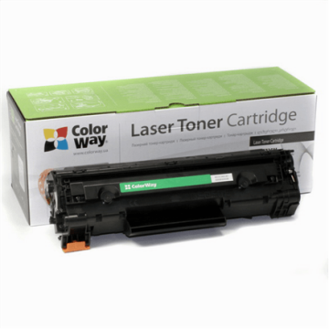 ColorWay Toner Cartridge, Black, Canon: 728/726, HP CE278A (Фото 1)
