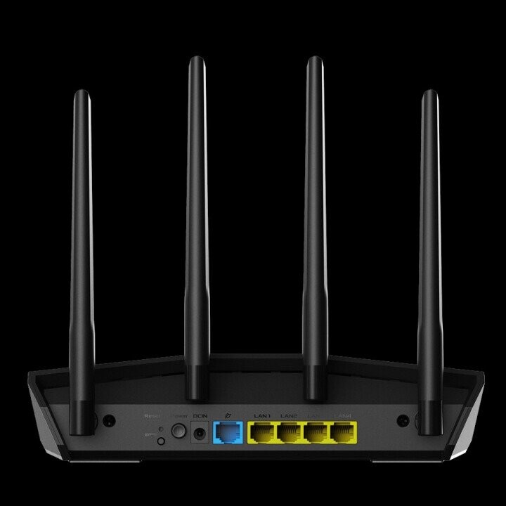 ASUS RT-AX55 wireless router Dual-band (2.4 GHz / 5 GHz) Gigabit Ethernet Black (Фото 4)