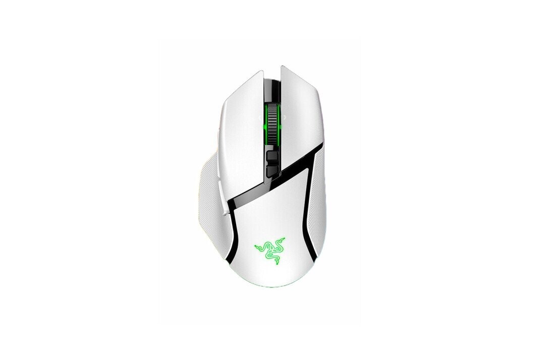 Razer Basilisk V3 Pro Gaming Mouse, RGB LED light, Bluetooth, 	Wireless, White (Attēls 1)