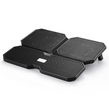 deepcool Multicore x6 Notebook cooler up to 15.6" 	900g g, 380X295X24mm mm, Black (Attēls 6)