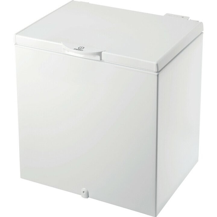 INDESIT Freezer OS 1A 200 H Energy efficiency class F, Chest, Free standing, Height 86.5 cm, Total net capacity 202 L, White (Фото 1)