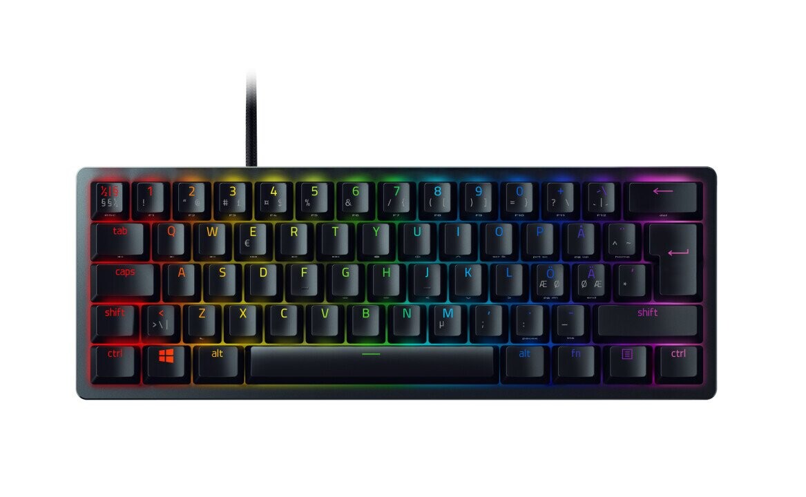 Razer Gaming Keyboard, RGB, Analog Switches (Attēls 1)