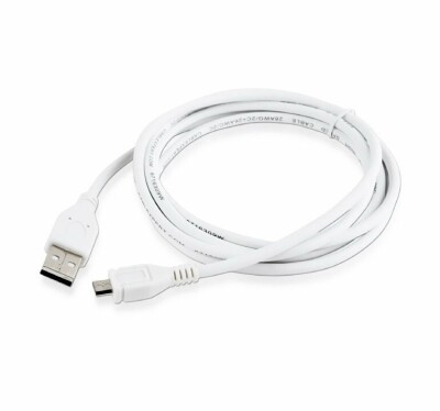 Cablexpert Micro-USB cable, 1.8 m White (Фото 1)
