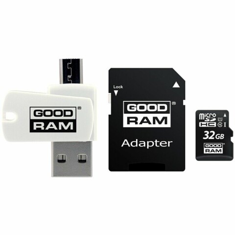 GOODRAM 32GB MicroSDHC with adapter (Фото 1)
