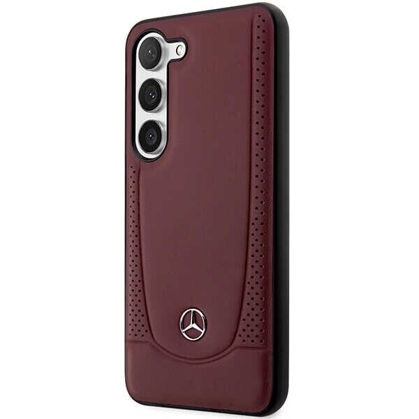 Mercedes MEHCS23MARMRE S23+ S916 czerwony|red hardcase Leather Urban Bengale (Attēls 2)