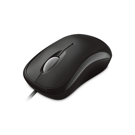 Microsoft 	4YH-00007 Basic Optical Mouse for Business 1.83 m, Black, USB (Фото 1)