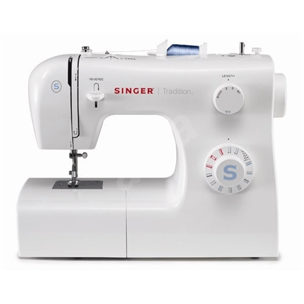 Sewing machine Singer SMC 2259 White, Number of stitches 19, Number of buttonholes 1, (Фото 1)