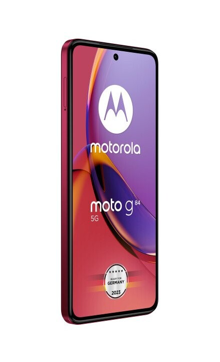Motorola Moto G Moto G84 16.6 cm (6.55") Dual SIM Android 13 5G USB Type-C 12 GB 256 GB 5000 mAh Magenta (Attēls 10)