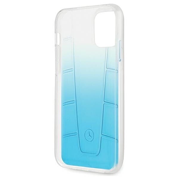 Mercedes MEHCP12MCLGBL iPhone 12|12 Pro 6,1" niebieski|blue hardcase Transparent Line (Фото 6)