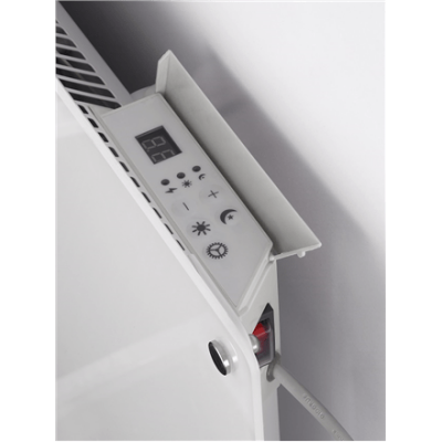 Mill Glass MB800L DN Panel Heater, 800  W, Suitable for rooms up to 14 m², Number of fins Inapplicable, White (Фото 4)