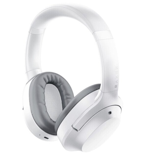Razer Opus X Mercury Gaming headset, On-ear, Microphone, White, Wireless (Attēls 2)