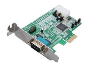 PCI-Express card with four serial ports 250 kbps. ASIX AX99100. Standard & Low profile. (Фото 1)