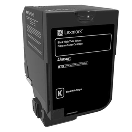 Lexmark 20K Black Return Program Toner Cartridge (CS720, CS725) Lexmark (Attēls 1)