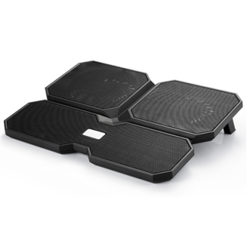 deepcool Multicore x6 Notebook cooler up to 15.6" 	900g g, 380X295X24mm mm, Black (Attēls 9)