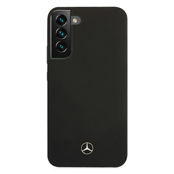 Mercedes MEHCS22SSILBK S22 S901 czarny|black hardcase Silicone (Attēls 3)