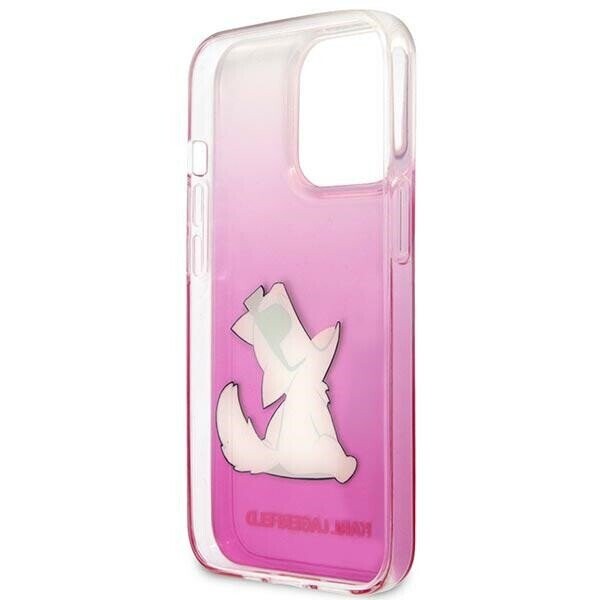 Karl Lagerfeld KLHCP14XCFNRCPI iPhone 14 Pro Max 6,7" hardcase różowy|pink Choupette Fun (Attēls 7)