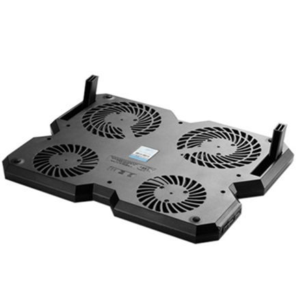 deepcool Multicore x6 Notebook cooler up to 15.6" 	900g g, 380X295X24mm mm, Black (Фото 1)