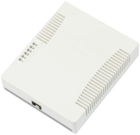 MikroTik Switch RB260GS 10/100/1000 Mbit/s, Ethernet LAN (RJ-45) ports 5, SFP ports quantity 1, Desktop, POE-in (Attēls 2)