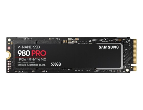 Samsung 980 PRO M.2 500 GB PCI Express 4.0 V-NAND MLC NVMe (Attēls 1)