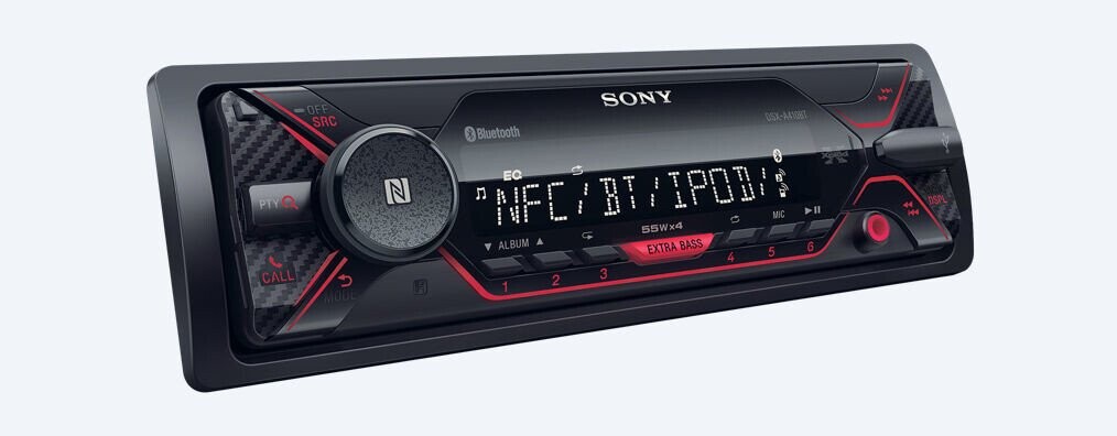 Sony DSX-A410BT Black Bluetooth (Attēls 2)