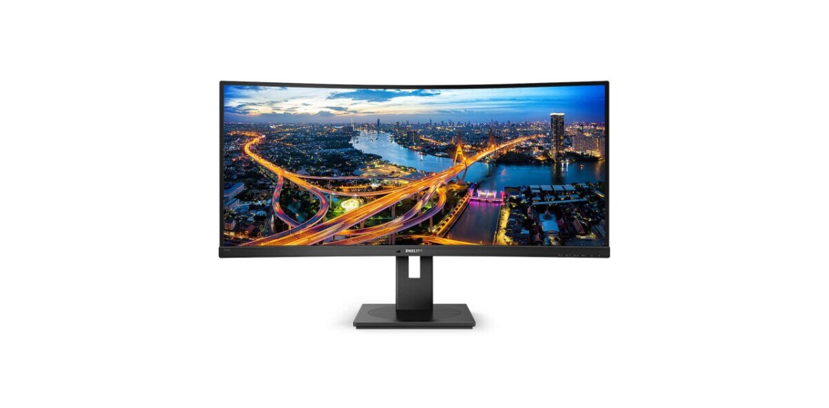 Philips B Line 346B1C/00 computer monitor 86.4 cm (34") 3440 x 1440 pixels WQHD LCD Curved Matt Black (Attēls 2)