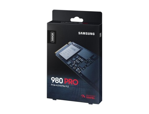 Samsung 980 PRO M.2 500 GB PCI Express 4.0 V-NAND MLC NVMe (Attēls 10)