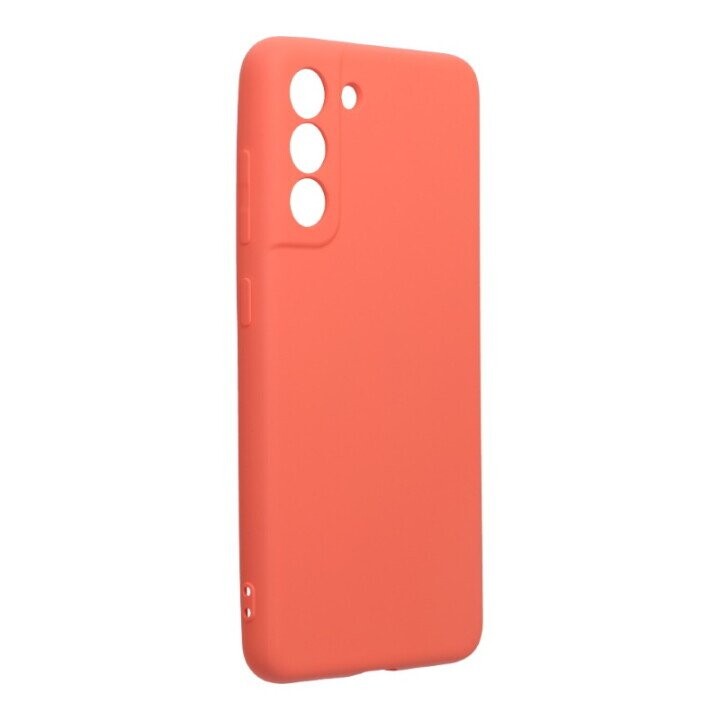 Vennus Мягкий-маттовый силиконовый чехол-крышка для Samsung Galaxy S21 FE (G990B) Розовый (Фото 1)