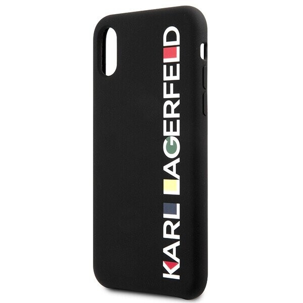 Karl Lagerfeld KLHCPXBHWHBK iPhone X|XS hardcase czarny|black Glossy Bauhaus (Фото 6)