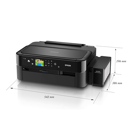 Epson L810 Colour, Inkjet, Printer, A4, Black (Attēls 10)