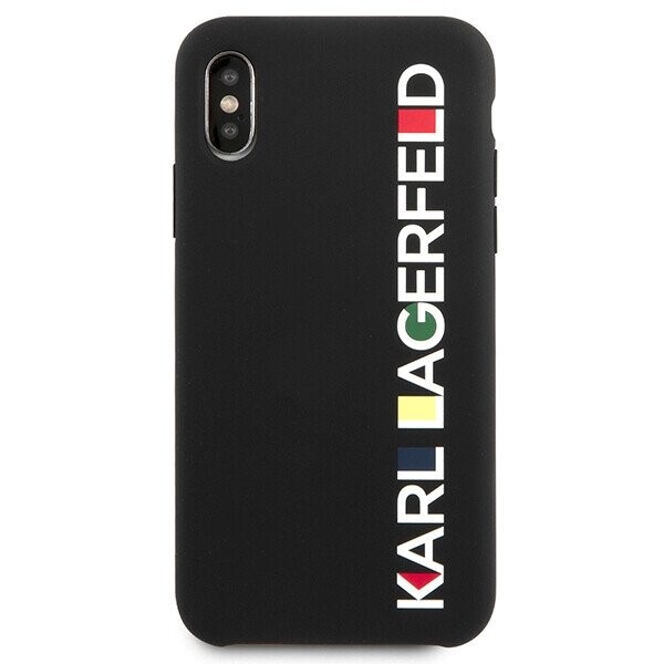 Karl Lagerfeld KLHCPXBHWHBK iPhone X|XS hardcase czarny|black Glossy Bauhaus (Фото 3)