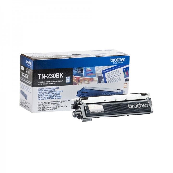 BROTHER TN230BK toner black 2200 pages for HL-3040CN 3070CW MFC-9120CN C9320CW DCP-9010CN (Фото 1)