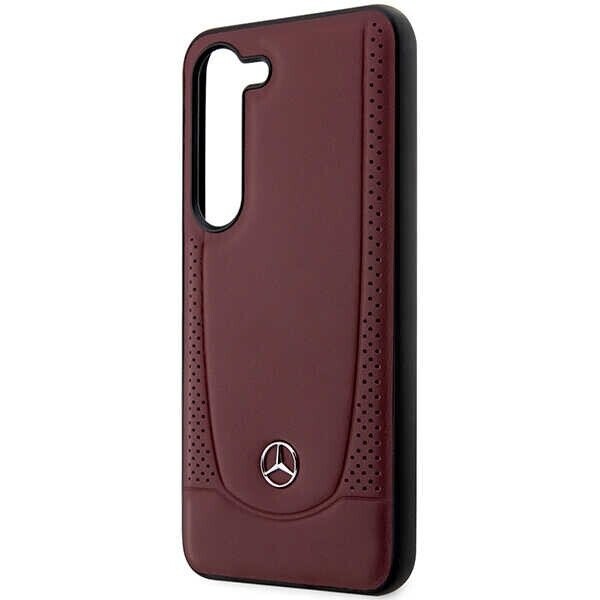 Mercedes MEHCS23MARMRE S23+ S916 czerwony|red hardcase Leather Urban Bengale (Attēls 6)