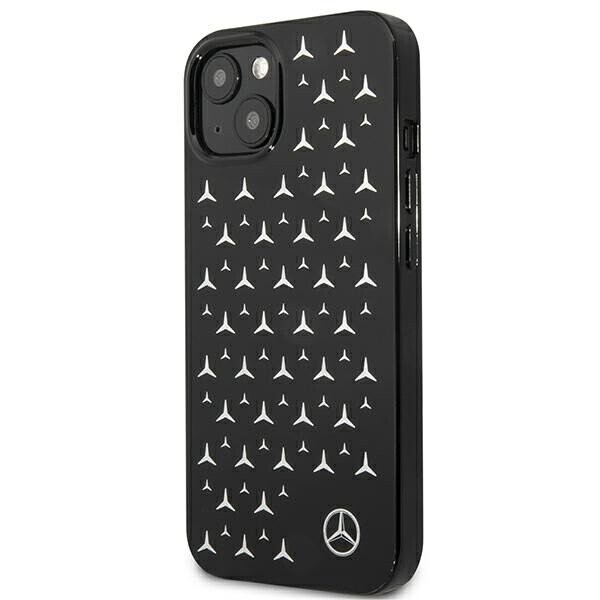Mercedes MEHCP13SESPBK iPhone 13 mini 5,4" czarny|black hardcase Silver Stars Pattern (Фото 2)