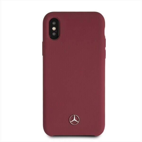 Mercedes MEHCPXSILRE iPhone X| Xs hard case czerwony|red (Attēls 3)