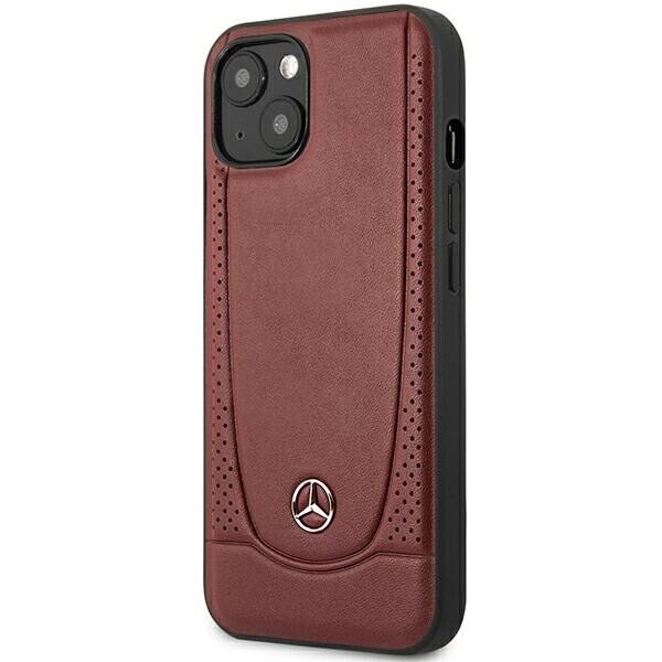Mercedes MEHCP14MARMRE iPhone 14 Plus 6,7" czerwony|red hardcase Leather Urban Bengale (Фото 2)